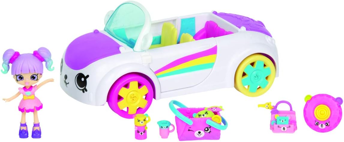 shopkins rainbow beach car