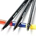 AmazaPens Fineliner Coloring Pens Premium Sketch Colored Pen Fine Tip Point 0.4mm Bleed Resistant Water Based Ink, Assorted Vibrant Colors, 24 Pce Colored Pens for Journals, Diaries and Home Office
