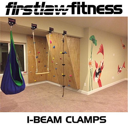 image for Firstlaw Fitness 1000 LBS I-Beam Clamp - (Set at 5.25