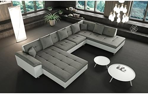 Tendencio Canapé Dangle Xxl Panoramique Angle Droit Gris