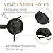 Bonnet Hood Hair Dryer Attachment - Soft Adjustable Hooded Bonnet for Hand Held Hair Dryer - Mask Cap for Drying Styling Curling Deep Conditioning-Soft Adjustable Large Hood Bonnet