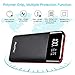 Power Bank Portable Charger 2 USB Outputs 24000mAh High Capacity Charge External Battery Pack with LCD Display, Compatible with Smart Phones,Android Phone,Tablet and More