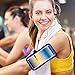 SOSONS Armband for Samsung Galaxy Note 8/9/10/20+,Galaxy S22/S21/S10/S9/S8+, Water Resistant Sports Gym Armband Case for Samsung Galaxy Note/S/A/F Series,with Card Pockets and Key Slot(Blue)