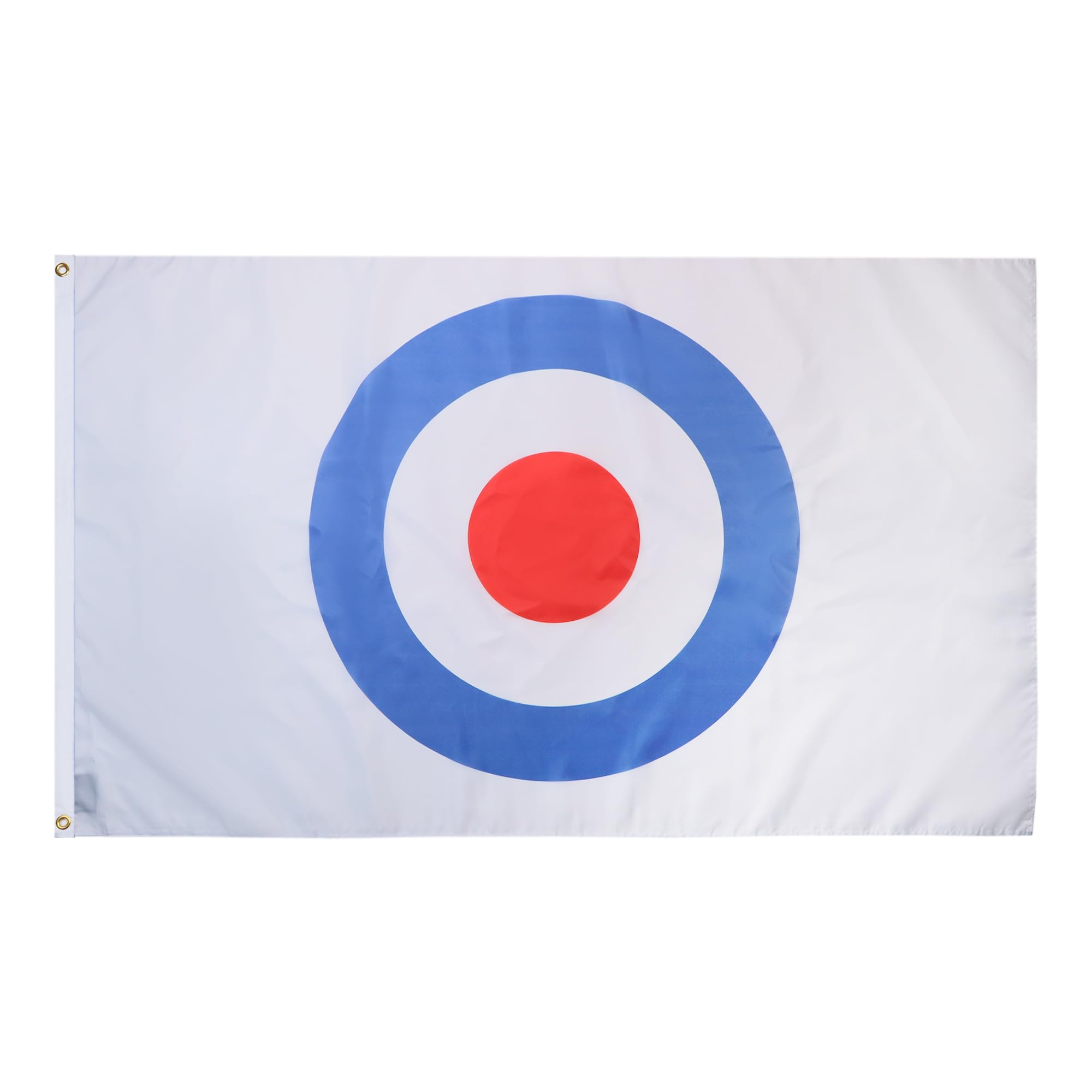 AZ FLAG - Target Roundel Flag - 3x5 Ft - 100D Polyester Target Banner with Two Metal Grommets - Fade Resistant - Vivid Colors - 3' x 5' Feet - 150x90 Cm