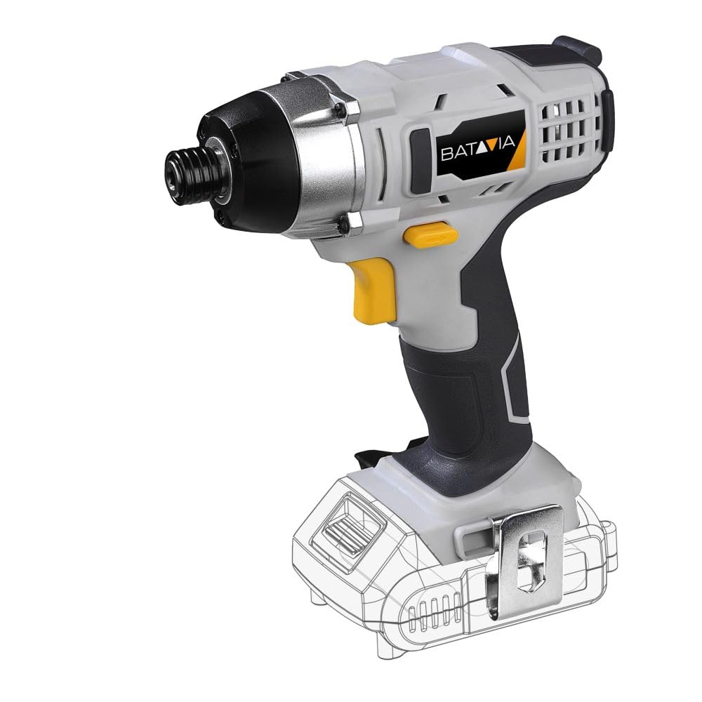 Batavia Maxxpack 18V Cordless Impact Driver (Without Battery and Charger) - 18V Maxxpack Collection for DIY Professionals and Home use