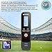 Digital Voice Recorder with Fast Charging by EVIDA,8GB 580Hours 1536Kbps PCM Voice Activated Recording 1 Button Recording/Saved Easy to Set Up Built-in MP3 Player (EV51 with Fast Charging)