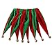 PUPTECK Christmas Dog Costumes Elastic Pet Collars with Bells Charms Small