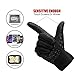 Prodigen Outdoor Winter Gloves Touchscreen Waterproof Warm Gloves Insulated Thermal Gloves for Cycling,Riding,Driving,Running,Biking Sports for Men&Women Black(B-M)