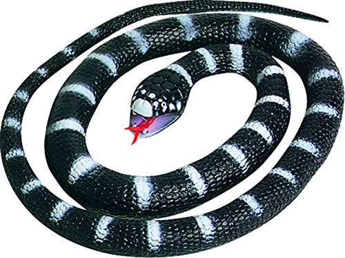 Wild Republic California King, Rubber Snake Toy, Gifts for Kids, Educational Toys, 26 inches