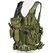 Barbarians Tactical Molle Vest Military Airsoft Paintball Vest Assault Swat Vest Adjustable Lightweight(Green)
