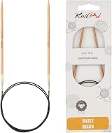 KnitPro Basix Beech Fixed Circular Needles 32in 3.00mm view 1