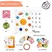 BabyOrbit Baby Monthly Milestone Blanket - 43x47 inches | 12x Card + 12x Sticker