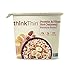 think! Instant Oatmeal Cups - Protein & Fiber - Vegan, Steel Cut Oats, 5g Fiber, Non GMO, 10g Protein, Banana Bread, 6 Cups