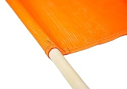 Mytee Products Orange Safety Flags for Trucks with