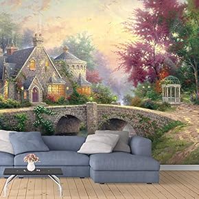 Wall Murals for Bedroom Leaf Large Removable Wallpaper Peel and Stick Wall Stickers - 66x96 inches