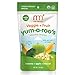 NurturMe Yum-A-Roo's Organic Toddler Snacks, Banana + Apple + Broccoli, 1 Ounce (Pack of 6)