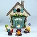 Twig & Flower The Relax Garden Gnomes by The Campfire (Five Piece) Fairy Campfire Mini Gnomes Set Gnomes Decor Fairy Garden Camper Gnome Gifts Designed