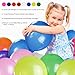 LD Goods Latex 12 Inch Birthday Party Balloons Bulk (160 Pcs) 8 Assorted Colors