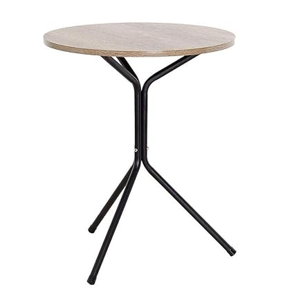 Aczz Tavolino Da Salotto Tavolo Rotondo In Legno Massello