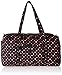 Vera Bradley Women's Cotton Large Travel Duffel Bag, Havana Dots, One Size