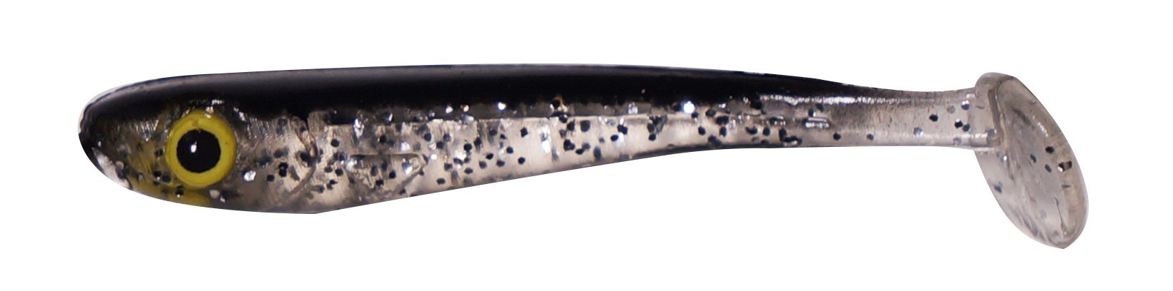 Micro fry NANO-TECH fishing lures 1.5'' (38mm) 0.35g drop shot FISHIN ADDICT pack of 10 (SALT N PEPPER)