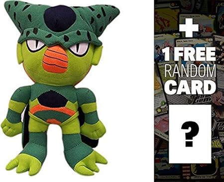 Amazon セル 10 ドラゴンボールz Plush 1 Free Officialドラゴンボールtradingカードバンドル フィギュア ドール 通販