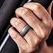ThunderFit Silicone Men’s Wedding Rings, 10mm Wide 2.5mm Thick Rubber Wedding Bands-Variety Multipack 1-7