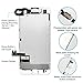 for iPhone 7(4.7”) Screen Replacement White – Corepair Full Assembly Retina LCD Display Touch Digitizer with Front Camera, Ear Speaker, Repair Tools Kit and Screen Protector (iPhone 7 White)
