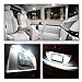 LEDKINGDOMUS Festoon Led Bulb 41mm 42mm 12SMD 211 212-2 Car Map Door Dome Interior Light, White Color Pack of 10 pcs