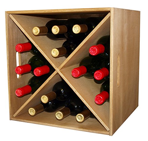 Expovinalia246010 – CAJON wine rack light wood, oak