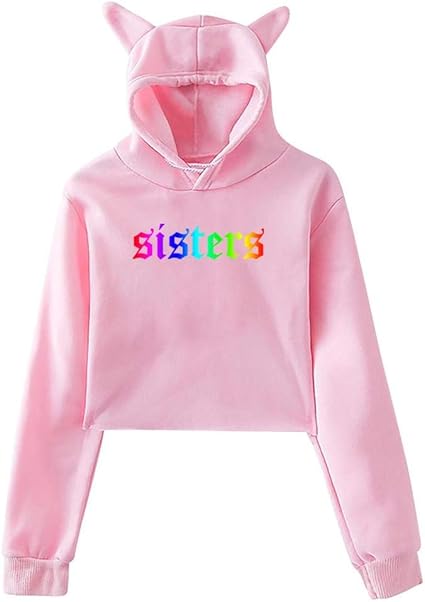 sisters pink hoodie