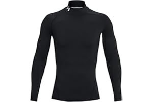 Under Armour Mens HeatGear Armour Mock Long Sleeve T-shirtShirt