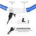 LED Dog Collar,USB Rechargeable Glowing Dog Collars, Light Up Collar Improved Pet Safety &Visibility at Night, 3 Flashing Modes,Water-Resistant Lighted Collar Fits For Small Medium Large Dogs