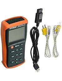 Extech Easyview Temperatura datalogging doble entrada Termómetro