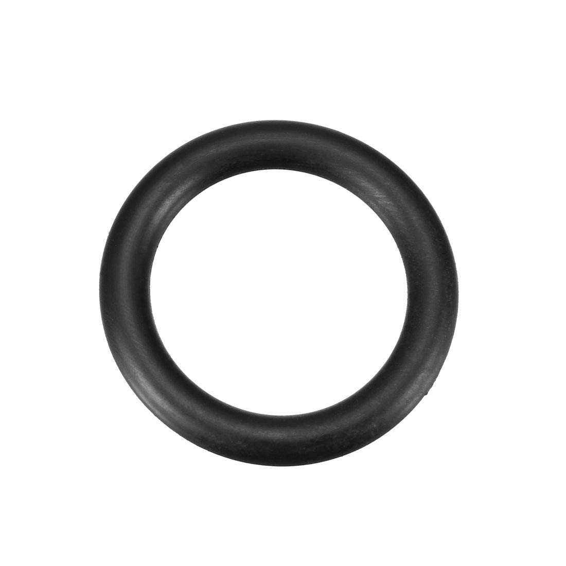 Sourcingmap Nitrile Rubber O-Rings 40mm OD 29mm ID 5.5mm Width, Metric Sealing Gasket, Pack of 10