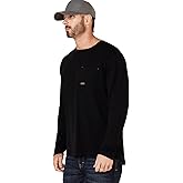 ARIAT Men's Basic Hoodie Sweatshirt, Cobalt Raised Grey Stripes, Medium Regular