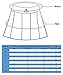 Women's Built-in Shorts Skirts Swim Fitness Pleated Active Running Tennis Golf Skorts/Leggings White
