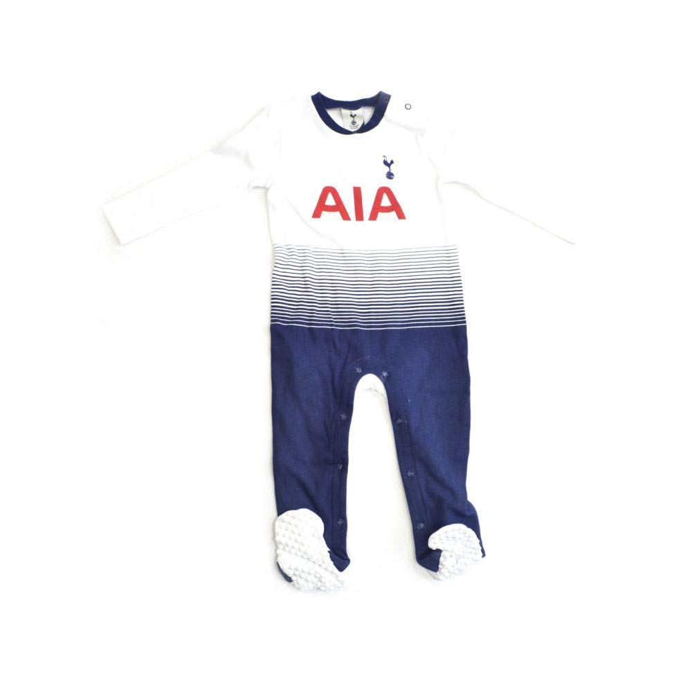 THFC Tottenham Hotspur Baby Kit Sleepsuit | 2020/21 (9-12 Months) White