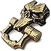 Paracord Accessories at Amazon: Buckles of Brass «Death mask» for Clasps Survival Bracelet or Watches