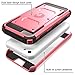 iPhone 5C Case, i-Blason Armorbox for Apple iPhone 5C Dual Layer Hybrid Full-body Protective Case with Front Cover and Built-in Screen Protector and Impact Resistant Bumpers for iPhone 5C (Apple Pink)