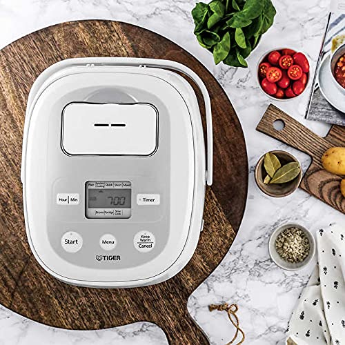 Tiger JBXB Series 10 Cup Rice Cooker with Tacook Cooking Plate