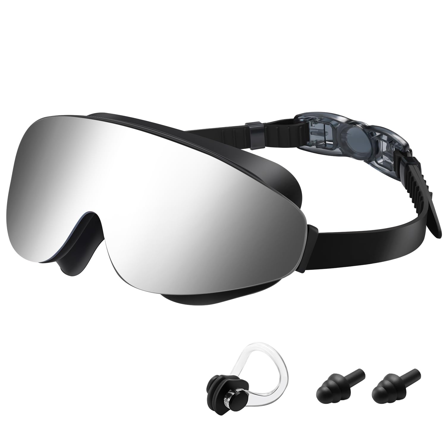 Vatefery Swimming Goggles Kids Toddler 6-14,Crystal Clear Polarized Swim Goggles for Kids,Junior Children Girls Boys,Anti-Fog,Waterproof,UV Protection Wide Vision Lenses