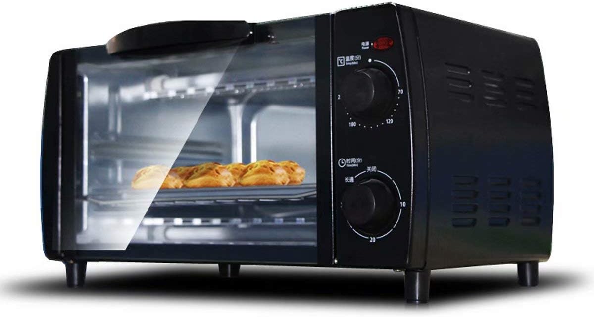 WLP 10L Mini Electric Oven Multifunctional Baking Oven Pizza Cake Roast Steak Chicken Cake Bread Tart Maker for Household 220V