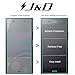 J&D Compatible for Sony Xperia XZ1 Screen Protector (8-Pack), Not Full Coverage, Anti-Glare Matte Film Shield Screen Protector for Xperia XZ1 Matte Screen Protector