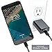 SONEic - USB Type-C (USB-C) Rapid Wall Charger & USB Type-C to Type-C Cable, 15 Watt/3.0 Amp (3A) for Nexus 5X/6P, Pixel, LG G5, HTC 10 & All USB Type-C Devices – Black (Charger+Cable Included)
