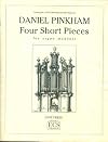 Four Short Pieces for Organ Manual