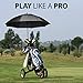 Golf Umbrella 62” Extra Large Oversize Double Vented Canopy by Sis-Tek Unique Windproof Waterproof Automatic Opening System Teflon