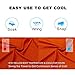 Balhvit Cooling Towel, Cool Towel for Instant Cooling Relief, Chilling Neck Wrap, Ice Cold Scarf For Men Women, 40x12'', Microfiber Bandana - Evaporative Chilly Towel For Yoga Golf Travel Beach