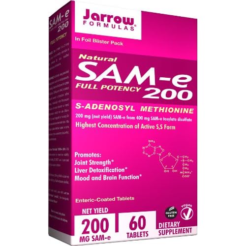 Jarrow Formulas SAM-e, 200 mg, 60 Count image