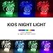 ekeytop 3D Unicorn Night Light for Kids Bedroom,16 Colors Unicorn 3D Illusion Night Light lamp with Remote Unicorn Toys Light as Birthday Gifts for 1 2 3 4 5 6 7 8 Year Old Girls